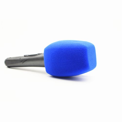 1 Piece Customize Logo For Square Foam Microphone