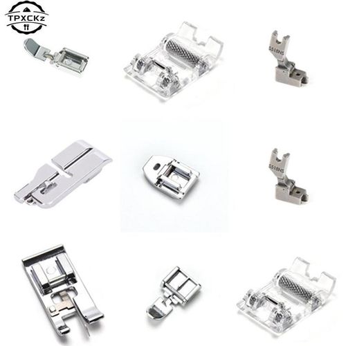 1pcs Foot Presser Rolled Hem Feet Set For Brother Singer Sewing Accessories Domestic Sewing Machine