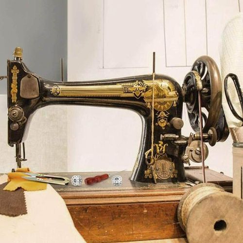 2pcs Home Sewing Machine Treadle Belt Household With Metal Hook Adjustable Strong Tensile Resistance Machine Accessories