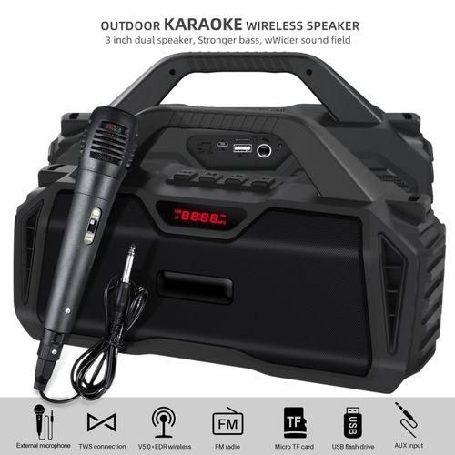 NR6011M Portable Outdoor Karaoke Wireless Bluetooth Speaker