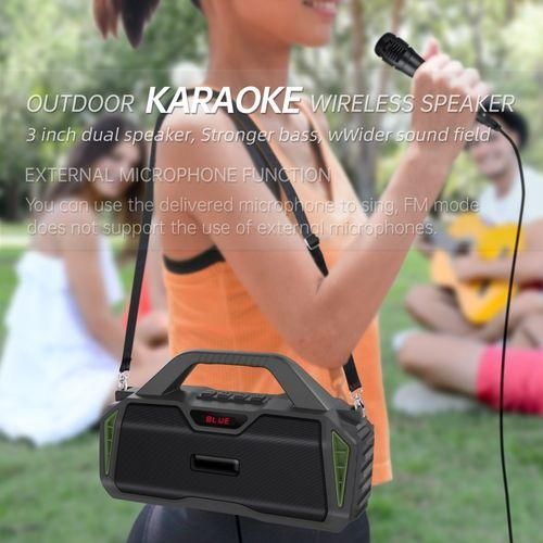 NR6011M Portable Outdoor Karaoke Wireless Bluetooth Speaker