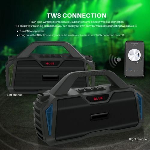 NR6011M Portable Outdoor Karaoke Wireless Bluetooth Speaker