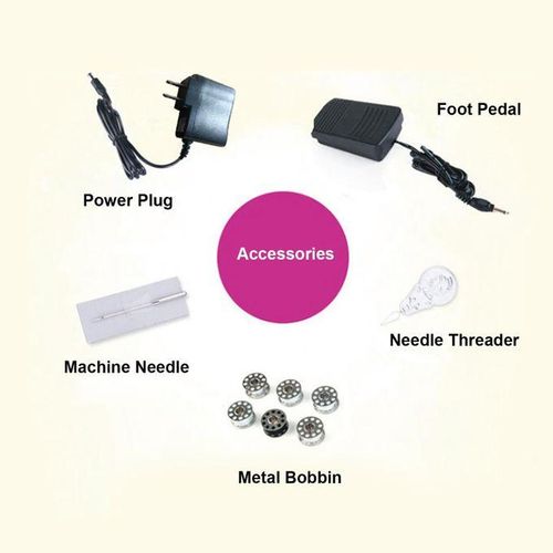 Mini Sewing Machine Home Use Multi-Functional Portable Electric Sewing Machine for Beginners NO5115