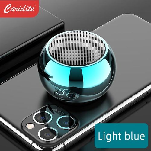 Caridite M3 Wireless Mini Bluetooth Speaker Subwoofer Portable Speaker Sports Speaker Small Steel Cannon Best Holiday