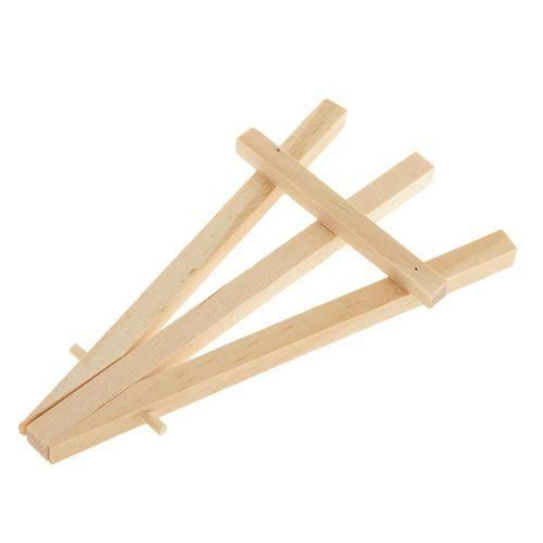 5pcs Portable Mini Wood Easel Tripod For Cotton Canvas Board Frame