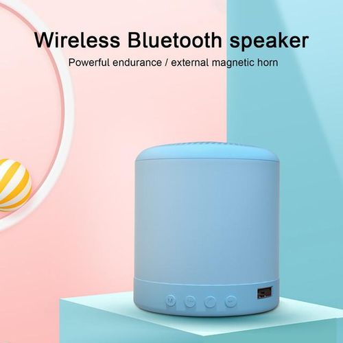 Wireless Speaker Bluetooth Sound Box Portable Usb Mini Colonne For Party Office Outdoor Avec Radio Fm Bt Aux Tf Usb U Disk