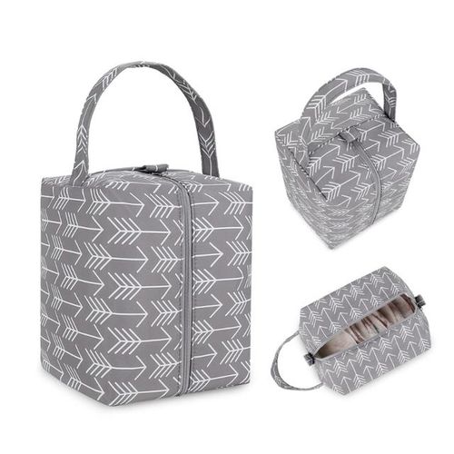 Waterproof Baby Diaper Bag Large Portable Wet Dry Stroller Hanging Diaper Bag Newborn Nappy Pouch Sanitary Napkin Bag