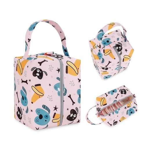 Waterproof Baby Diaper Bag Large Portable Wet Dry Stroller Hanging Diaper Bag Newborn Nappy Pouch Sanitary Napkin Bag