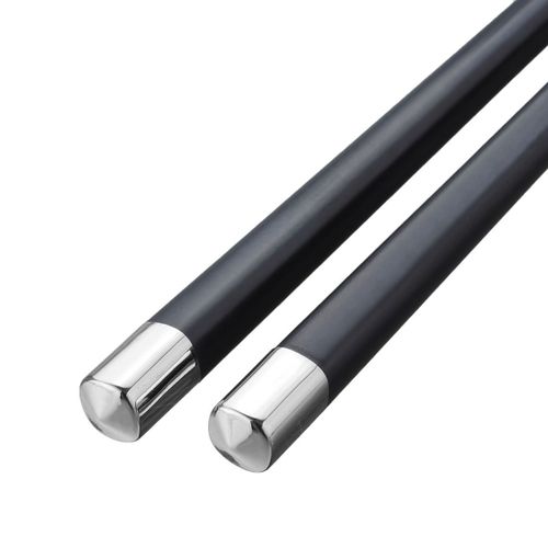 New Arrival 5 Pairs 304 stainless steel Japanese chopsticks set ECO-friendly metal chop sticks Sliver