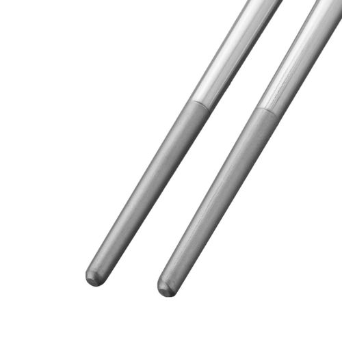 New Arrival 5 Pairs 304 stainless steel Japanese chopsticks set ECO-friendly metal chop sticks Sliver