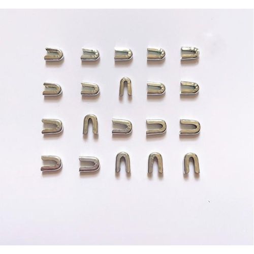 300pcs 4/5/6mm Stainless Spiral Steel Bone Cap For Underwear Accessories