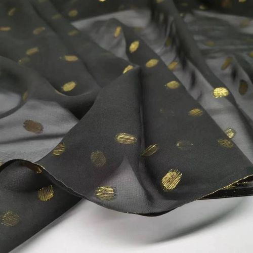 Silk Tissue Brocade Shimmer Metallic Jacquard Shiny Saree Scarf Lurex Fabric Diy Sewing Material