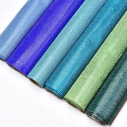 Hot Fix Glass Sheet 2mm Rhinestone Applique Trim Self Adhesive Banding Mesh Crystal Transfer Car Sticker Diy Clothing Decoration