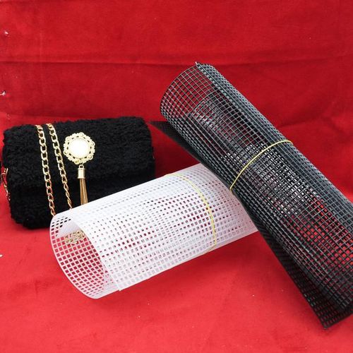 Plastic Mesh Cloth Bag Rug Thread Hook Craft Supplies Diy Handcraft Latch Hook Accessory Hook Crafts Durable Grid