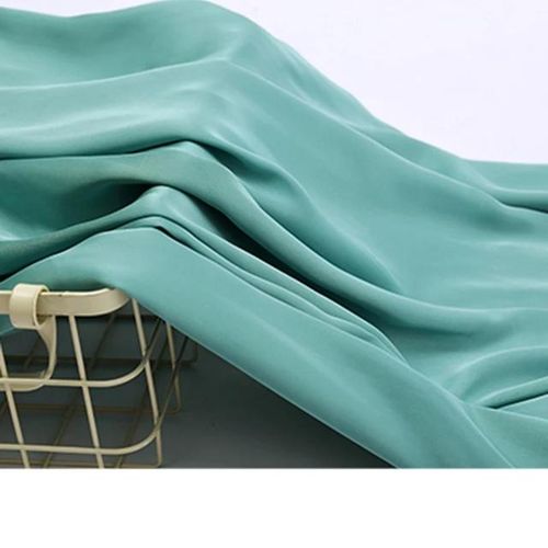 Soft Satin Silky Chiffon Fabric Solid Color Fabric For Dress Pajamas White Black Red Pink Green Peach Burgundy Blue