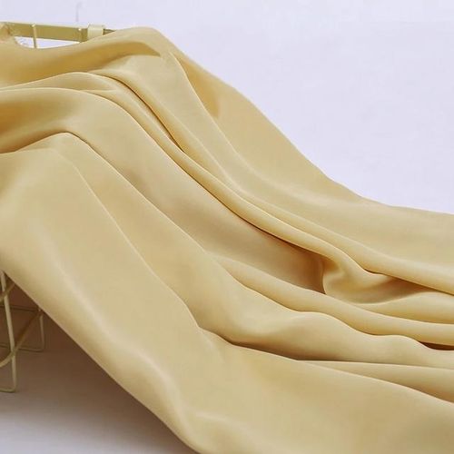 Soft Satin Silky Chiffon Fabric Solid Color Fabric For Dress Pajamas White Black Red Pink Green Peach Burgundy Blue