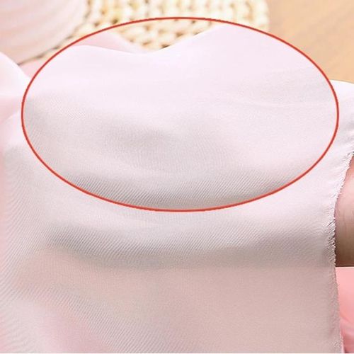 Soft Satin Silky Chiffon Fabric Solid Color Fabric For Dress Pajamas White Black Red Pink Green Peach Burgundy Blue