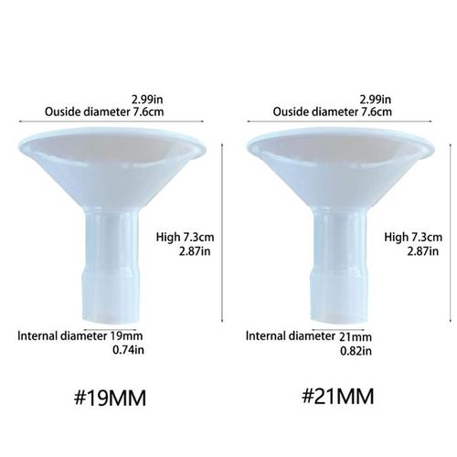 Breast Pump Attachment Plastic Flange Inserts Electric Breast Pump PP