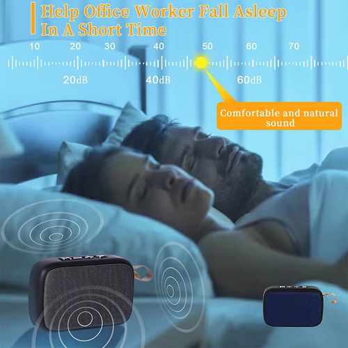 Wireless Mini Bluetooth Speaker Fabric Card Insertion 3D Stereo Sound Player For Outdoor Use - Gray