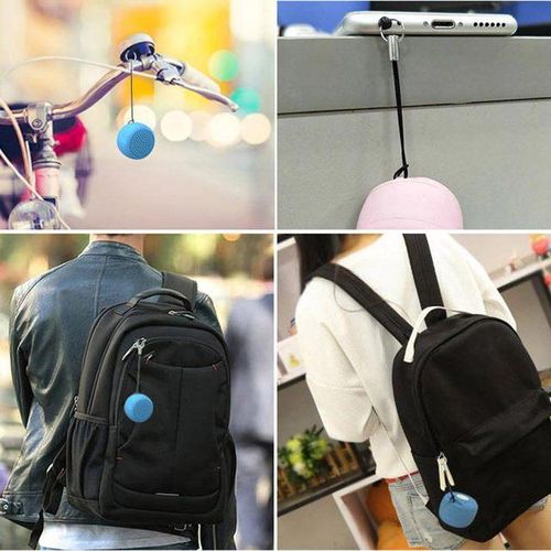 Mini Bluetooth Speaker With Selfie Bluetooth Speaker Potable Wireless Loudspeaker Bass Stereo Sound Speaker With Microphone