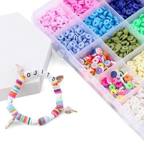 24 Slot Bead Bracelet Making Kit  Box Beads for Jewelry Making Handmade DIY Bracelets and Necklace
