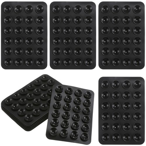6 Pcs Octobuddy Silicone Phone Suction Mat Cellphone Stand Car Accessories