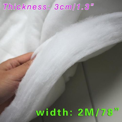 Sintepon Fibrefill Cotton Stuffing Filling Cushion Fiberfill Quilted 100% Polyester Fiberfill 78" Wide Sold Bty