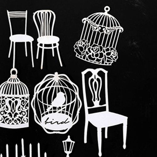 20 Pieces  For Scrapbooking Decorative Chair