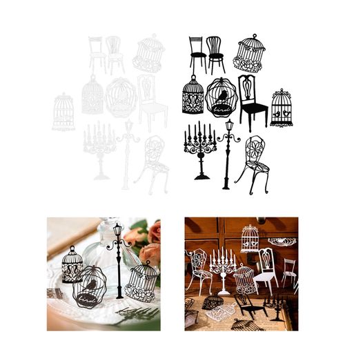 20 Pieces  For Scrapbooking Decorative Chair