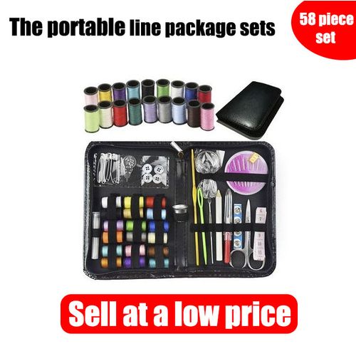 Lots Of Sewing Machine Kits Needle And Thread Set 58 Pieces