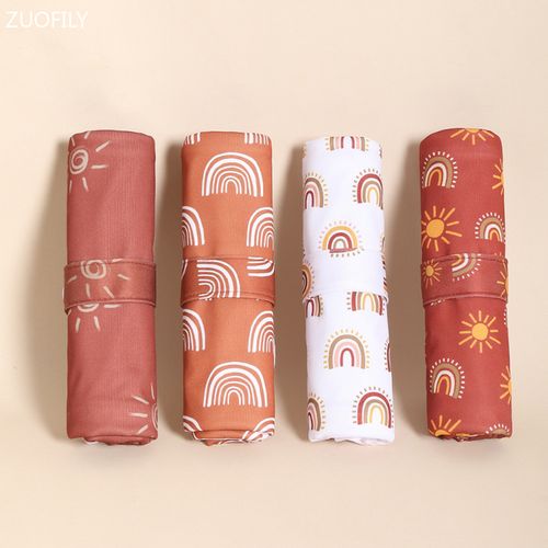 Foldable Baby Waterproof Diaper Changing Pads Portable Cartoon Reusable Infant Bedding Nappy Burp Baby Care Mattres Changing