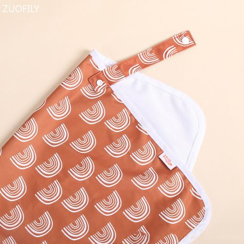 Foldable Baby Waterproof Diaper Changing Pads Portable Cartoon Reusable Infant Bedding Nappy Burp Baby Care Mattres Changing