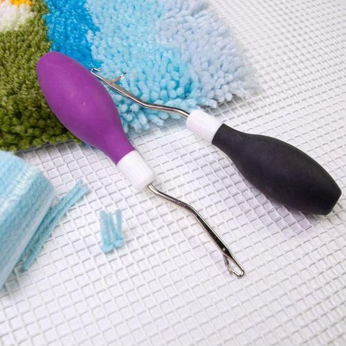 Bent Latch Hook Tool For Rug Crochet  Carpet Hook For