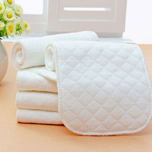 10 Pieces Cotton Diapers Products Three Washable Reusable Baby Diaper Pad Kids Changing Pads Using Accessories 32x12cm