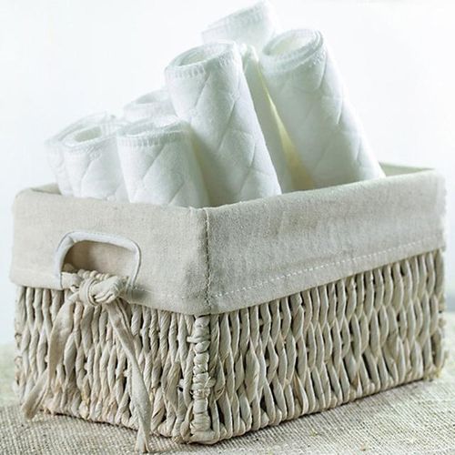 10 Pieces Cotton Diapers Products Three Washable Reusable Baby Diaper Pad Kids Changing Pads Using Accessories 32x12cm