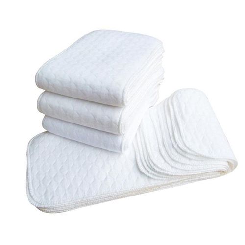 10 Pieces Cotton Diapers Products Three Washable Reusable Baby Diaper Pad Kids Changing Pads Using Accessories 32x12cm
