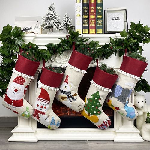 Christmas Stockings, Christmas Decoration Cartoon