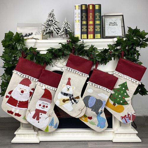 Christmas Stockings, Christmas Decoration Cartoon