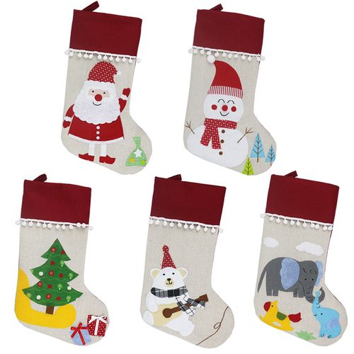 Christmas Stockings, Christmas Decoration Cartoon