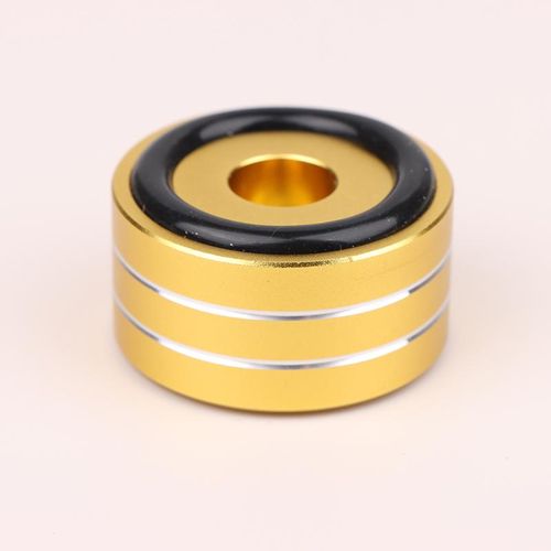 1Pc 40x20mm SP4010 Hifi AMP Speaker Aluminum Isolation Feet Pad Use For Turntable DAC Stereo Audio Speakers Amplifier Feet Pad