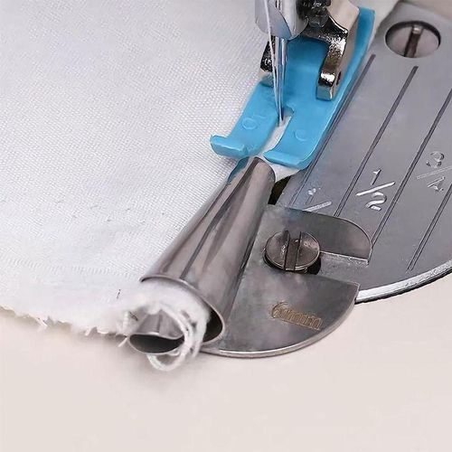 3mm-10mm Sewing Rolled Hemmer Puller Stainless Steel Old Sewing Machine Presser Hemming Foot Diy Crafts Sewing Accessories