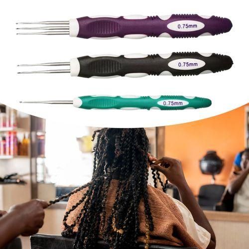 3Pcs Dreadlock Crochet Pin Practical For Hair Braid Making