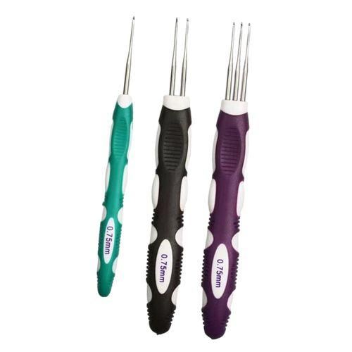 3Pcs Dreadlock Crochet Pin Practical For Hair Braid Making
