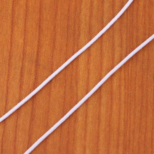 5 Roll 30m,1.2mm White Elastic Thread Bracelet String