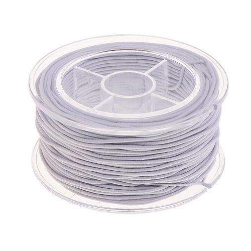 5 Roll 30m,1.2mm White Elastic Thread Bracelet String