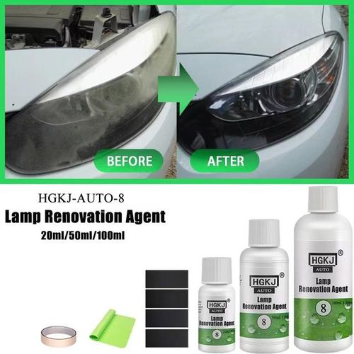 20ML Car Polish Len Restoration Kit Headlight Agent Brightening Headlight Repair Lamp Renovation Agent Paint Care Car Styling-HGKJ-8-20ML_Dark Grey