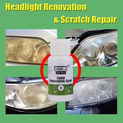 20ML Car Polish Len Restoration Kit Headlight Agent Brightening Headlight Repair Lamp Renovation Agent Paint Care Car Styling-HGKJ-8-20ML_Dark Grey