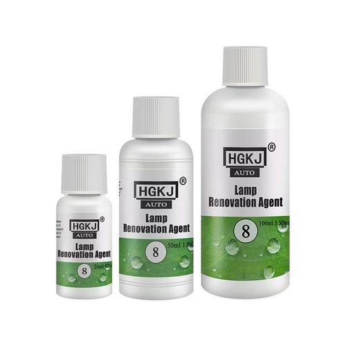 20ML Car Polish Len Restoration Kit Headlight Agent Brightening Headlight Repair Lamp Renovation Agent Paint Care Car Styling-HGKJ-8-20ML_Dark Grey