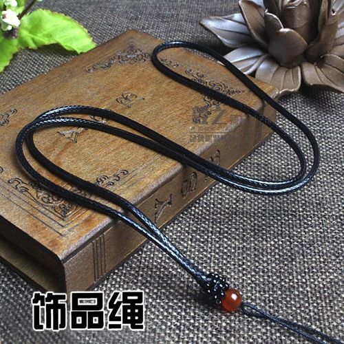 Black Waxed Cotton Cord For Jewelry Making Waxed Thread String Strap Necklace Rope 0.5mm 0.8mm 1mm 1.5mm 2mm 2.5mm 3mm