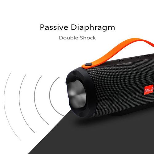 Mj Bluetooth Speaker Wireless Portable Stereo Sound Big Power 10w System Mp3 Music Audio Aux With Mic For Android Iphone